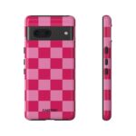 Strawberry Checkerboard Google Pixel Case - Image 8
