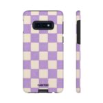 Lavender Checkered Samsung Case - Image 5