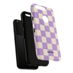 Lavender Checkered Google Pixel Case - Image 32