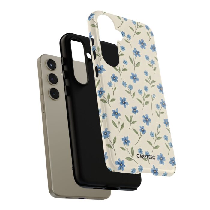 Blue Blossom Garden Samsung Case - Image 46