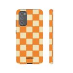 Creamsicle Checker Samsung Case - Image 16