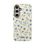 Blue Blossom Garden Samsung Case - Image 43