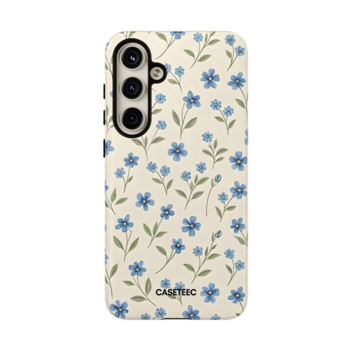 Blue Blossom Garden Samsung Case - Image 43
