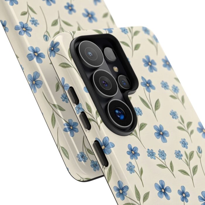 Blue Blossom Garden Samsung Case - Image 2