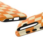Creamsicle Checker Samsung Case - Image 39