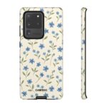 Blue Blossom Garden Samsung Case - Image 9