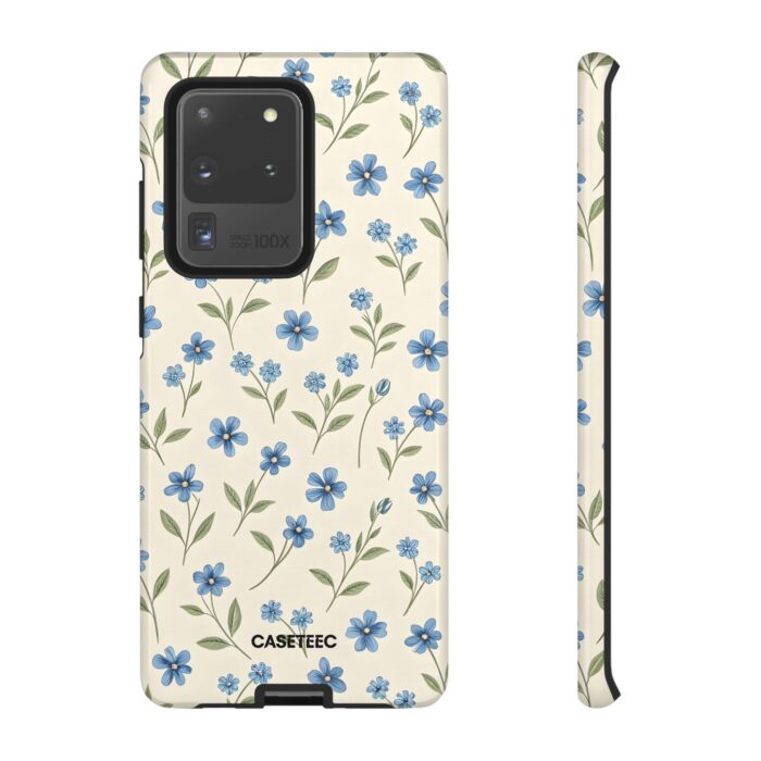 Blue Blossom Garden Samsung Case - Image 9