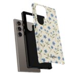 Blue Blossom Garden Samsung Case - Image 50