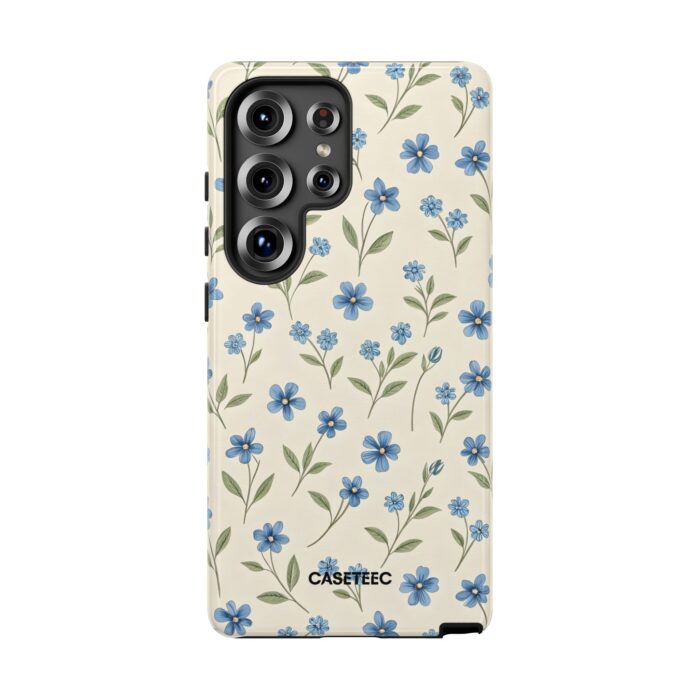 Blue Blossom Garden Samsung Case - Image 3