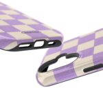 Lavender Checkered iPhone Case - Image 45