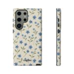 Blue Blossom Garden Samsung Case - Image 35