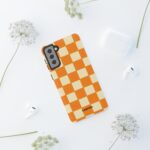 Creamsicle Checker Samsung Case - Image 13