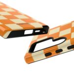 Creamsicle Checker Samsung Case - Image 47