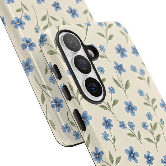 Blue Blossom Garden Samsung Case - Image 62