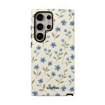 Blue Blossom Garden Samsung Case - Image 47