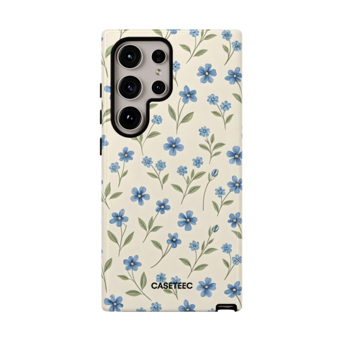 Blue Blossom Garden Samsung Case - Image 47