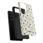 Blue Blossom Garden Samsung Case - Image 6