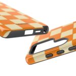 Creamsicle Checker Samsung Case - Image 5
