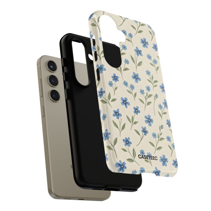 Blue Blossom Garden Samsung Case - Image 42