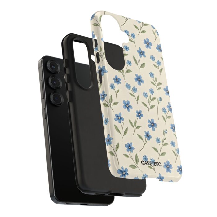 Blue Blossom Garden Samsung Case - Image 54