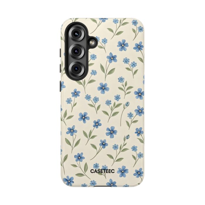 Blue Blossom Garden Samsung Case - Image 55