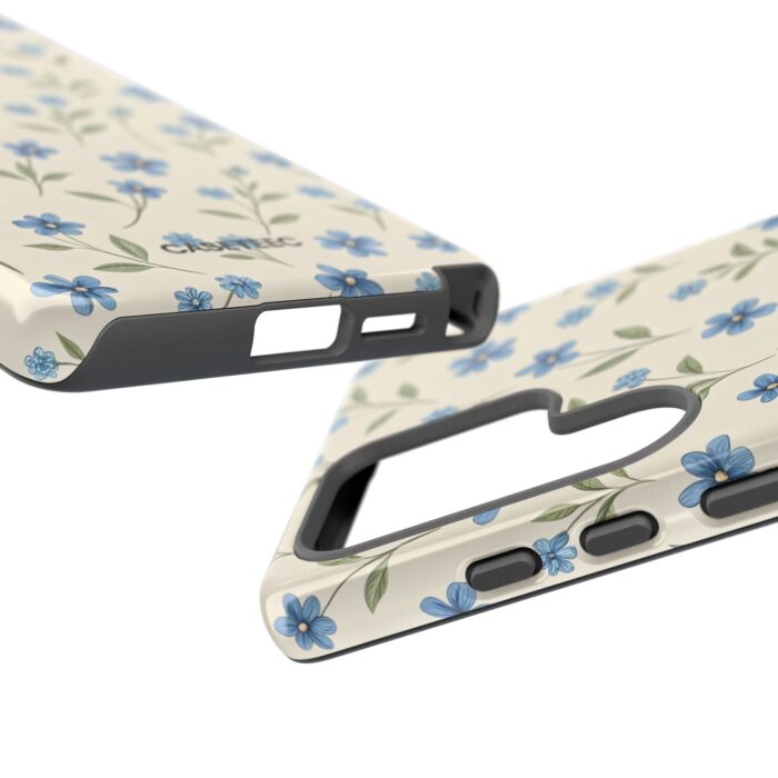 Blue Blossom Garden Samsung Case - Image 5