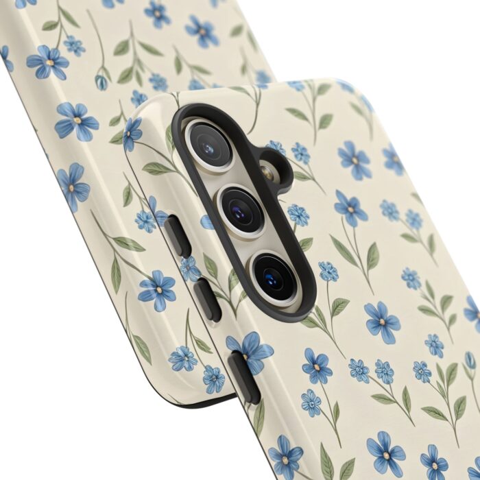 Blue Blossom Garden Samsung Case - Image 40