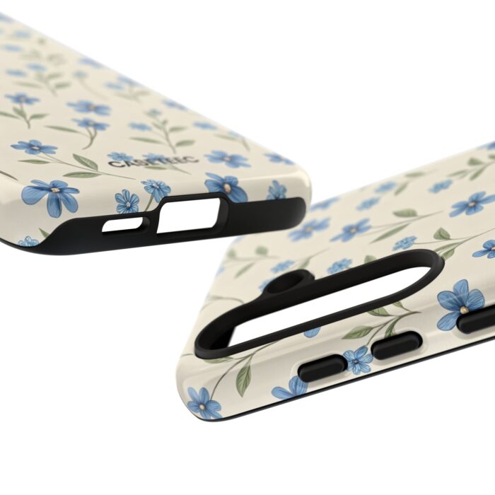 Blue Blossom Garden Samsung Case - Image 41