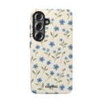 Blue Blossom Garden Samsung Case - Image 51