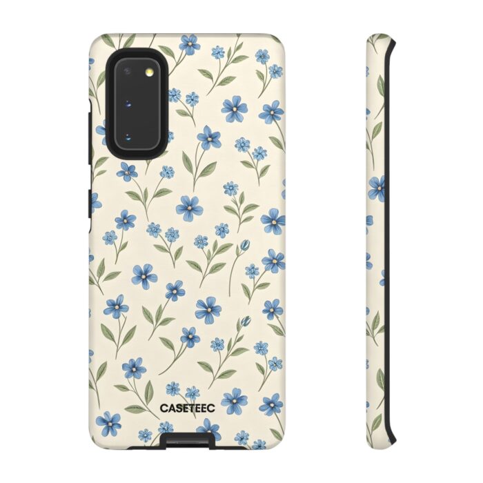 Blue Blossom Garden Samsung Case - Image 8