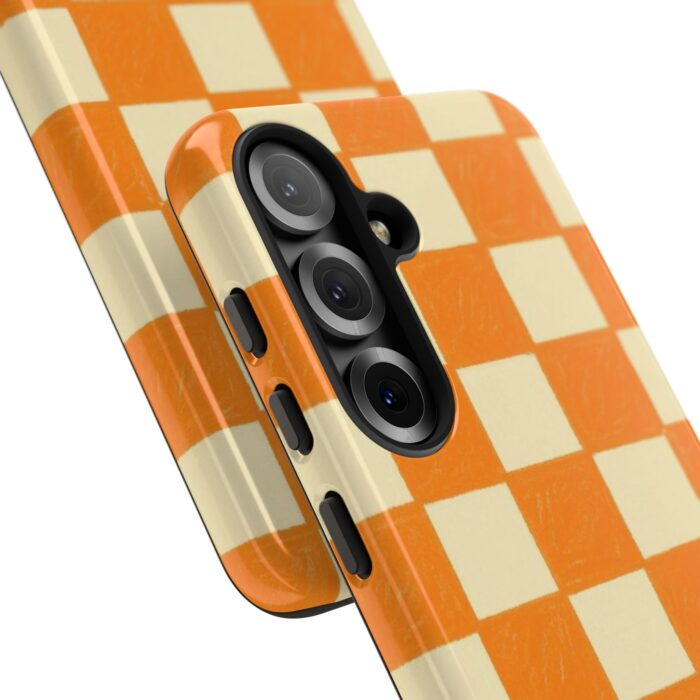 Creamsicle Checker Samsung Case - Image 50